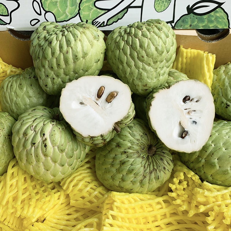 棠鲜生新鲜水果释迦果释迦牟尼佛头果刺果热带水果 2000g