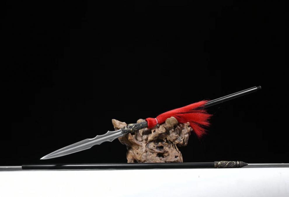 长矛赵子龙赵云长矛龙胆亮银枪龙泉佳匠刀剑十八般冷长矛赵子龙红缨枪