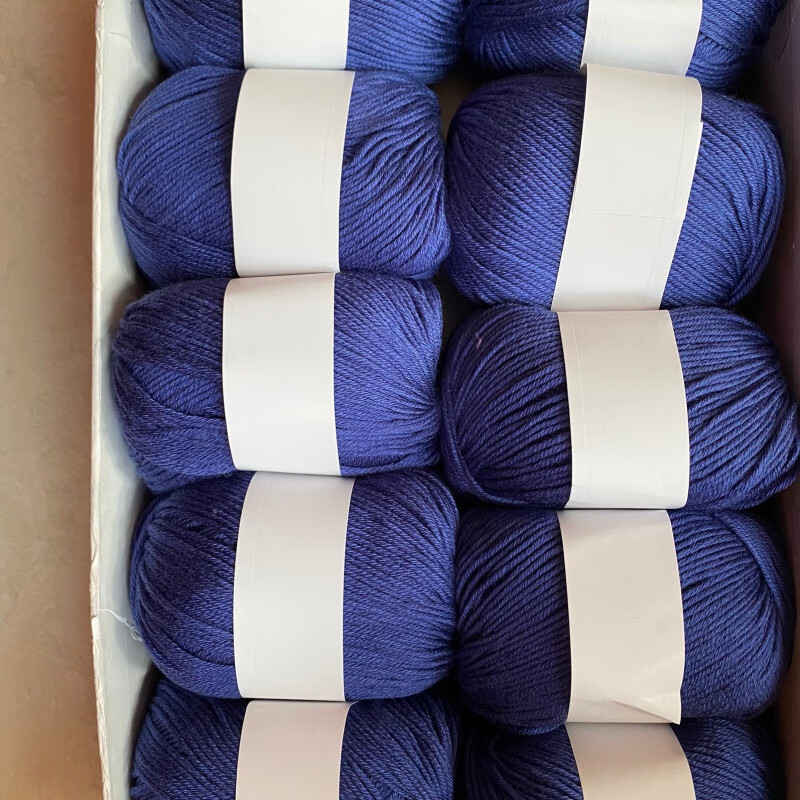 karond新品纯毛毛线6股宝宝毛线手编中粗织毛衣钩棉拖鞋线球手工编织