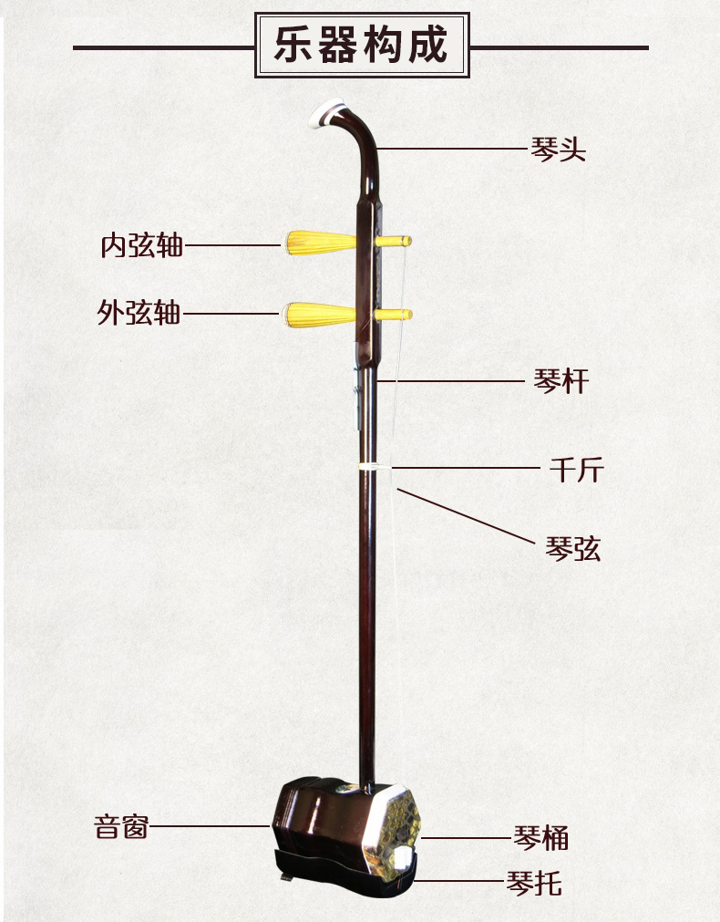 二胡发声原理图图片