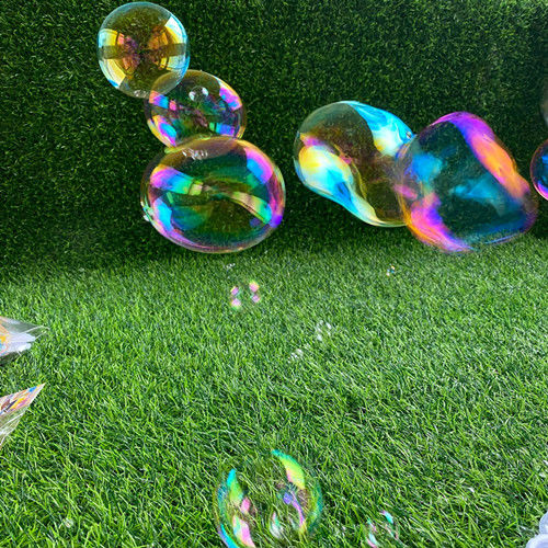 适用于儿童吹泡泡玩具吹泡泡多款形状爱心口吹泡泡棒工具七彩泡泡