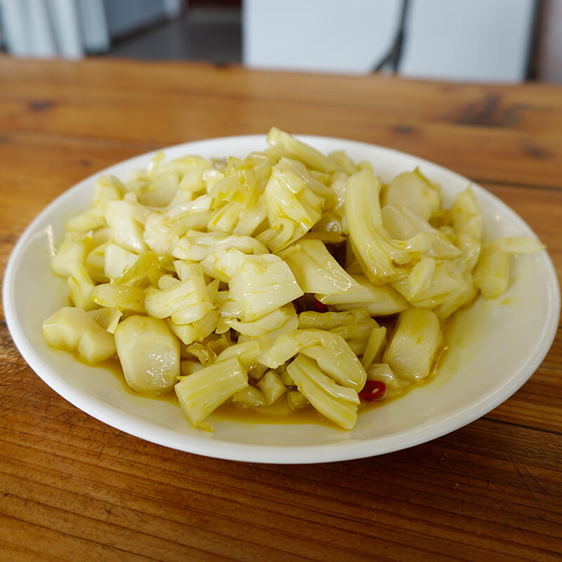 开胃菜花梗宁溪特产花菜梗鲜嫩爽脆腌制凉菜酒店即食下饭菜 温岭一定