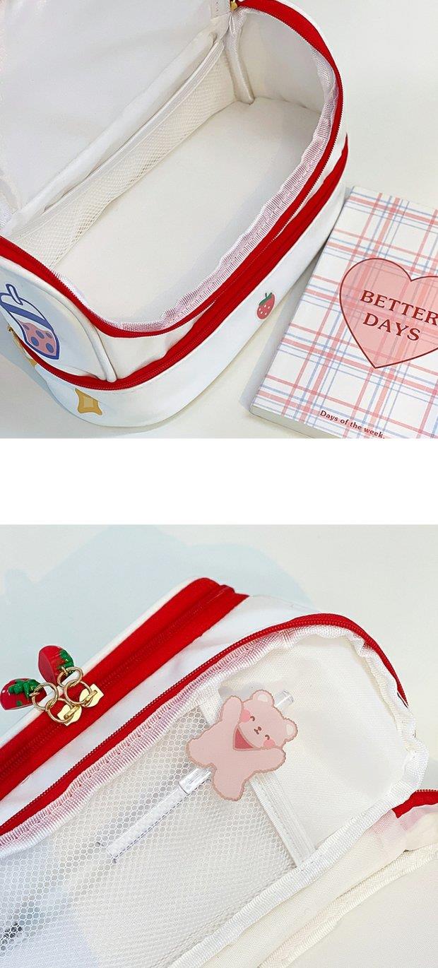 女生三年二班文具文具盒女孩三年级三年二班网红笔袋高颜值笔盒玉桂狗