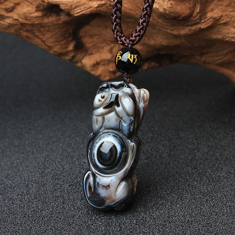 影子石玛瑙貔貅吊坠2【图片 价格 品牌 报价】-京东