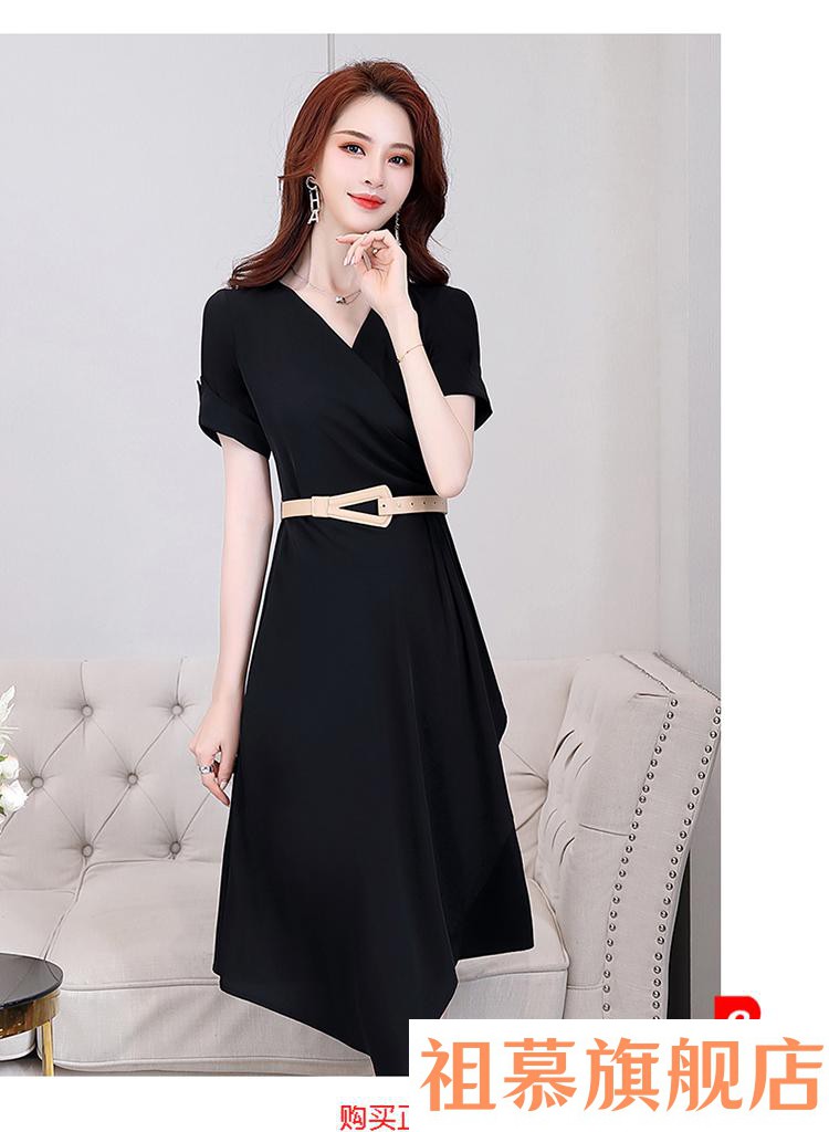 轻奢女装杭州真丝连衣裙2021新款夏35一4女装30岁年轻款40典雅裙子