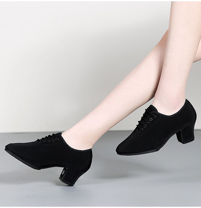 贝蒂女士交谊中高跟软底教师水兵广场跳舞蹈鞋拉丁舞鞋女成人国标