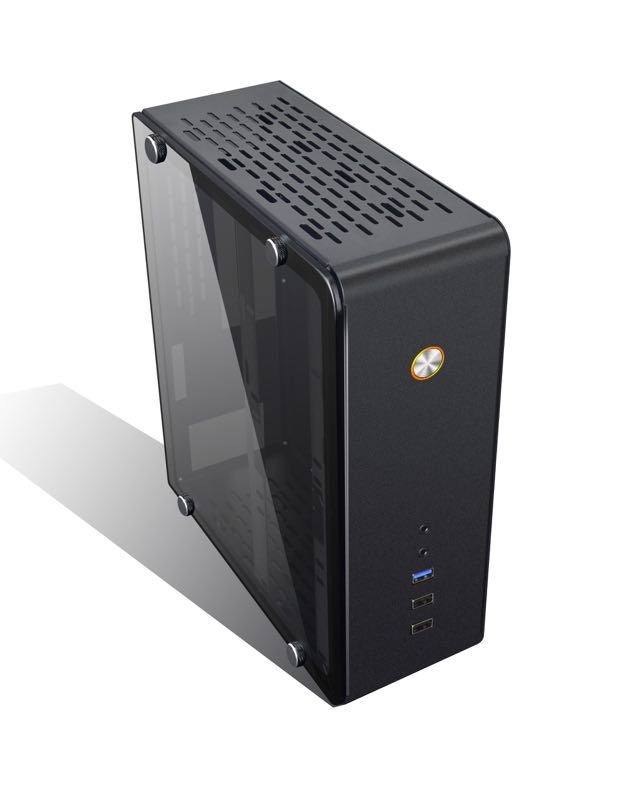 l102小蜜蜂迷你matx小机箱显卡小1u电源小背包机箱赠风扇佑泽全新安静