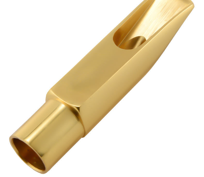 s90降e调中音萨克斯纯铜金属笛头降b次中音高音配件金色降e调中音