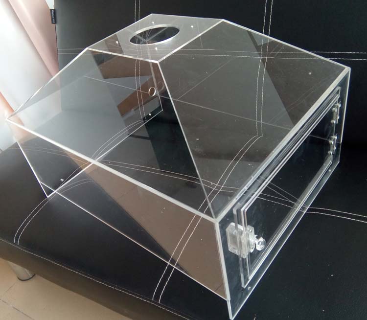 亚克力保护罩亚克力板防水防尘罩设备仪器保护罩热弯u型架定制尺寸diy
