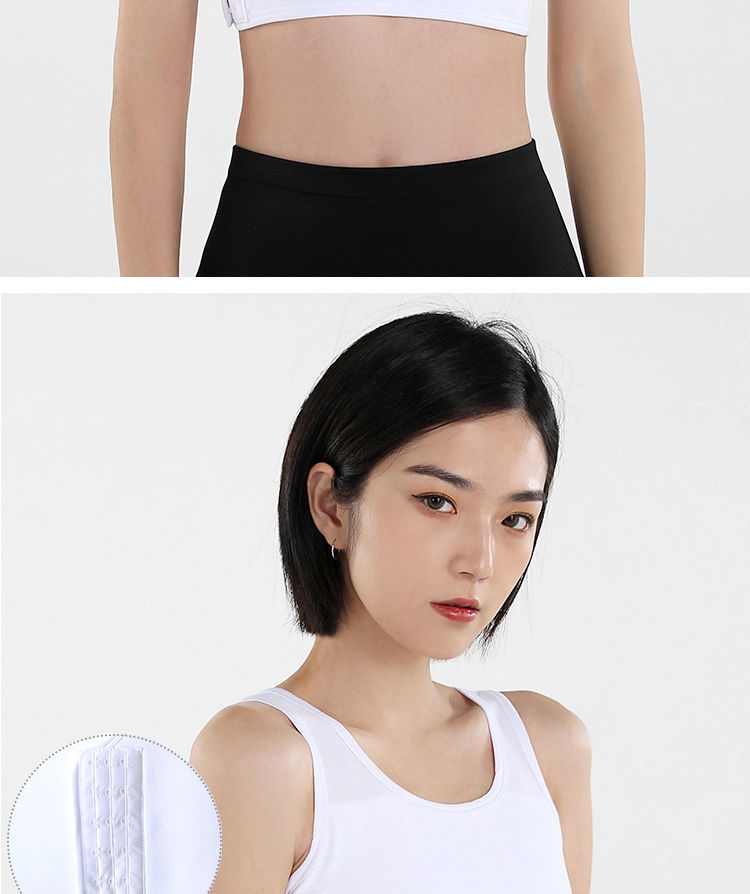 甄虹束胸内衣束腰带女瘦身夏季束胸les大胸显小内衣女超平缩胸学生