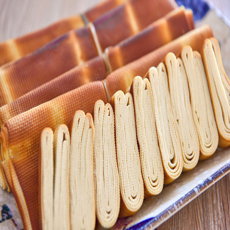 正宗东北五香熏干豆腐卷 烟 熏素食 豆制品 熟食真空包装 半斤(试吃装