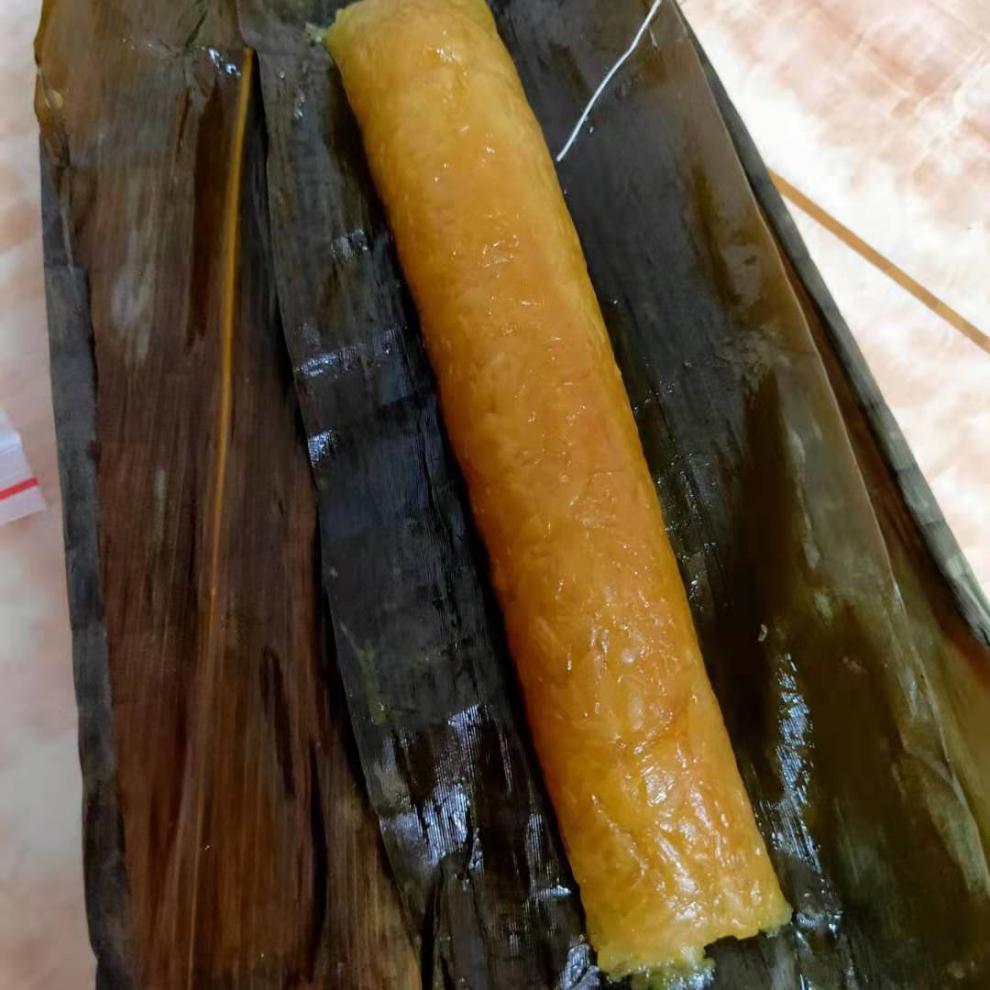 广西灰水粽新鲜现做凉粽粽子碱粽子长条斋粽南宁横县手工特产传统30条
