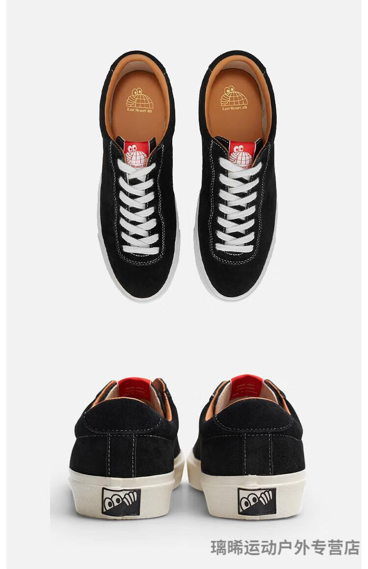 现货last resort ab鞋last resort ab休闲街头透气麂皮低帮滑板鞋