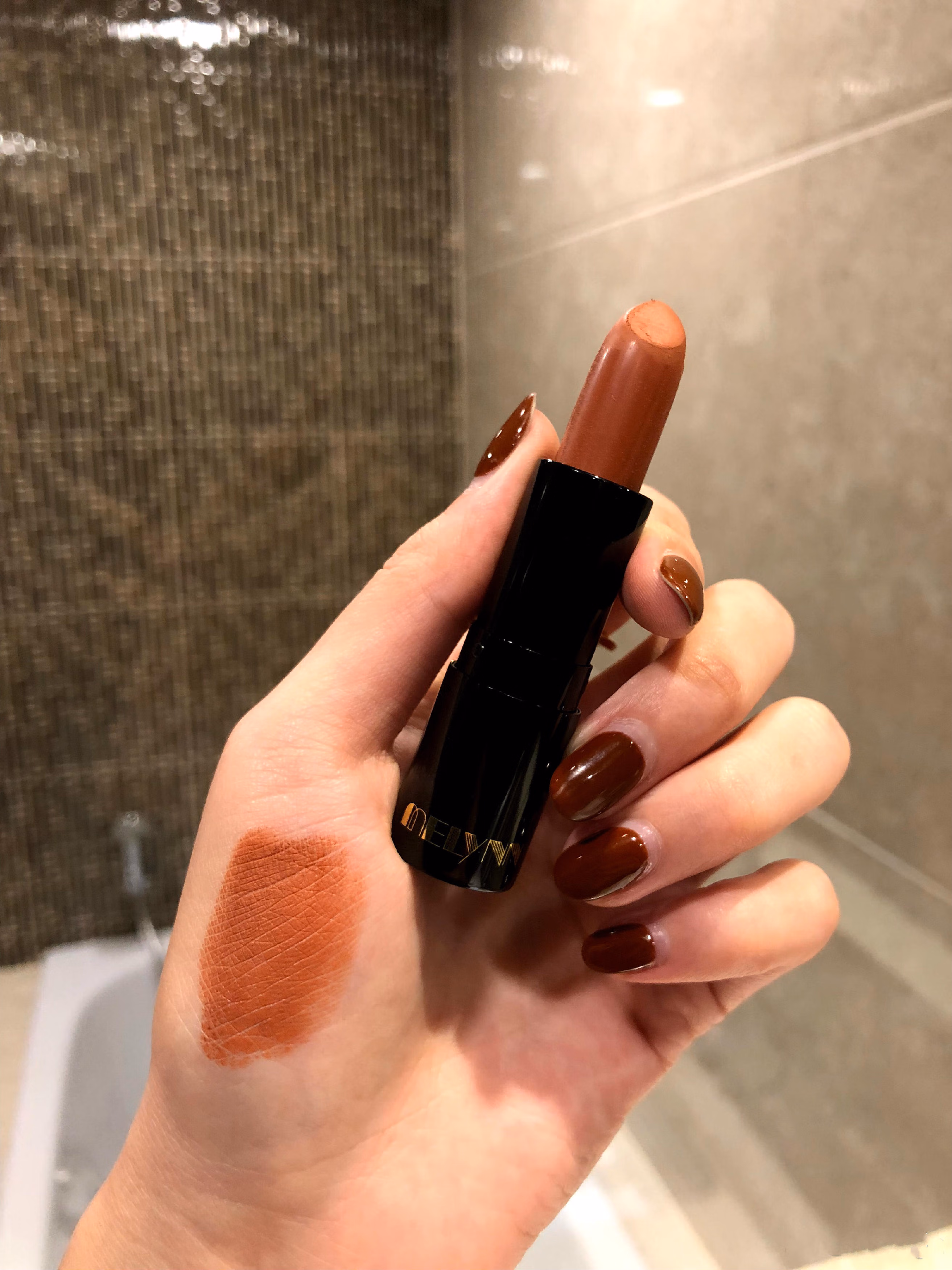 泰国彩妆melynn哑光雾面梅子色口红m05/m15不易脱色 m09莓果色