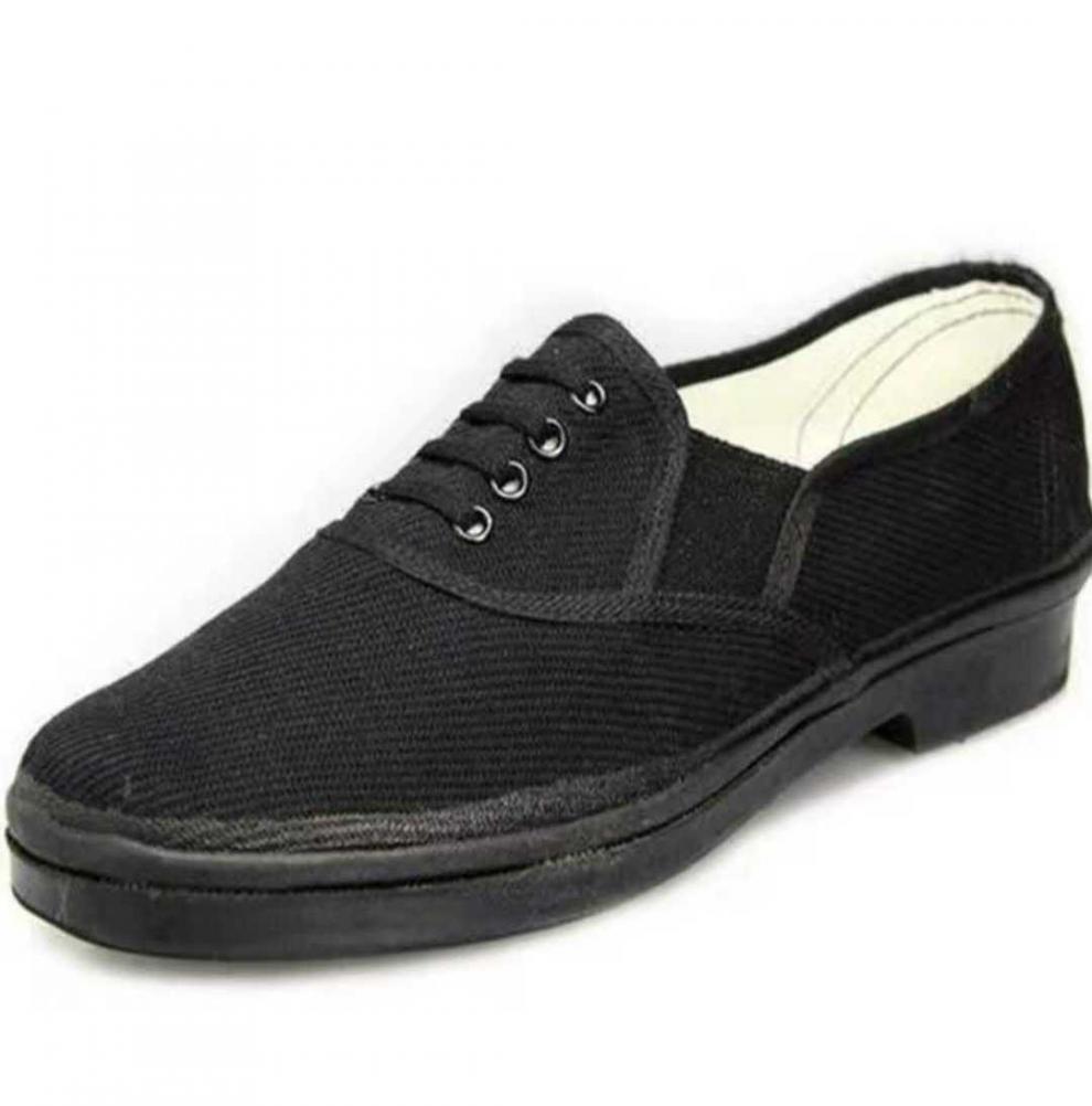 3537解放鞋 3599 87布鞋 男春秋军布鞋开车鞋透气鞋3599 黑色 43码