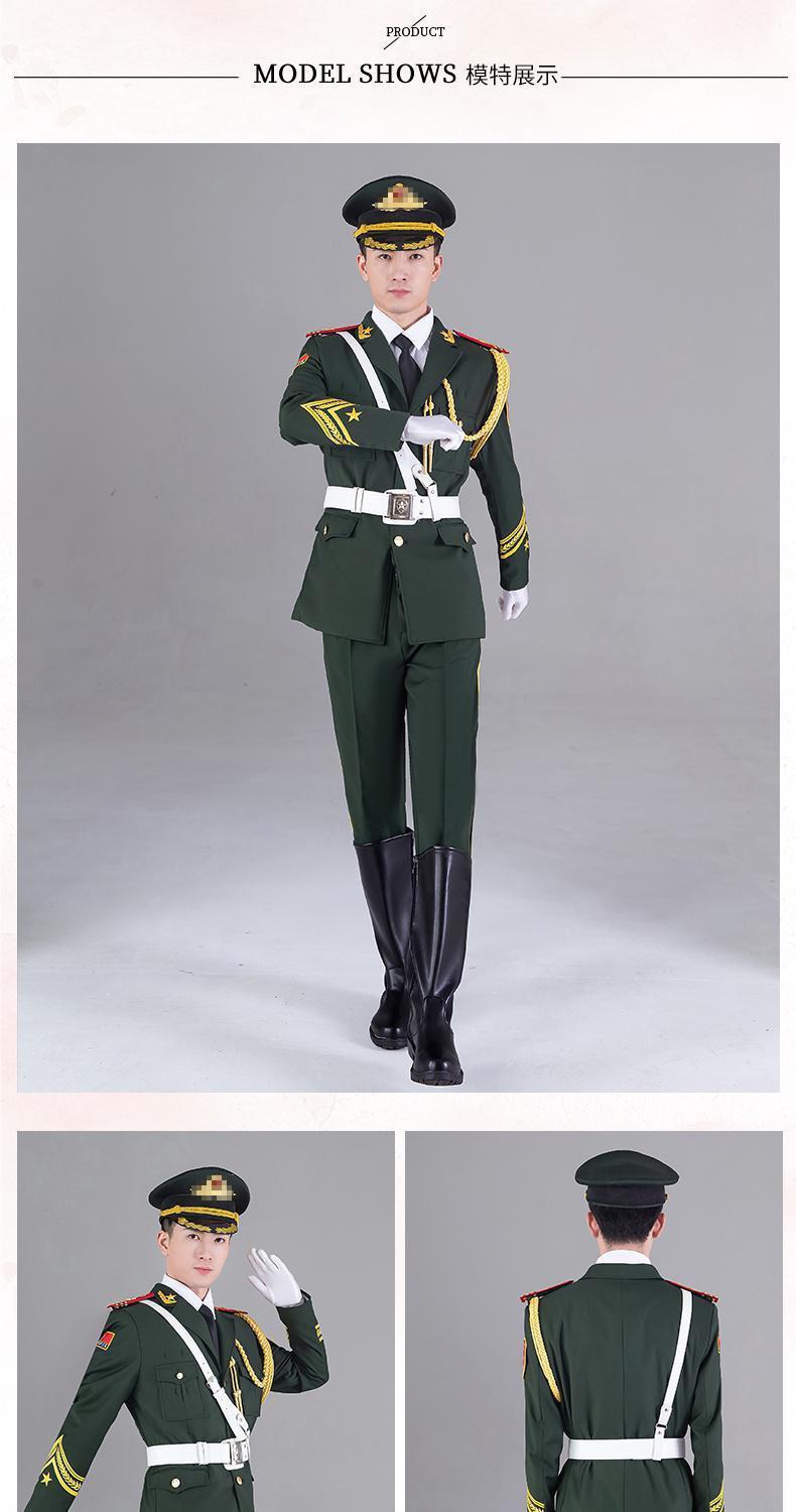三军仪仗队服装三军海陆空高中班活动演出服升旗手服装学生仪仗队礼服