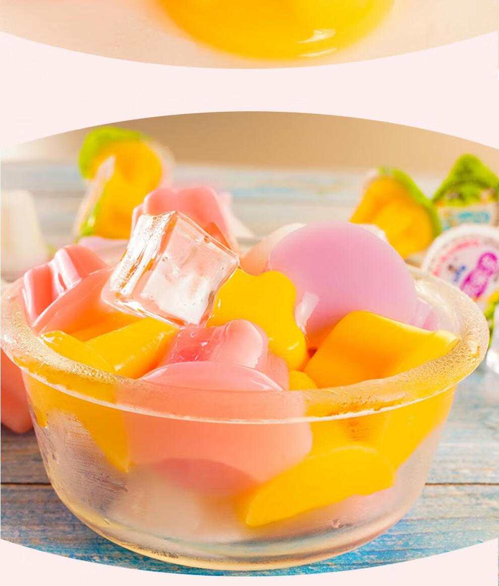 超值4斤乳酸果冻儿童果冻布丁多口味吸吸果冻夏日零食1斤草莓味1000g2