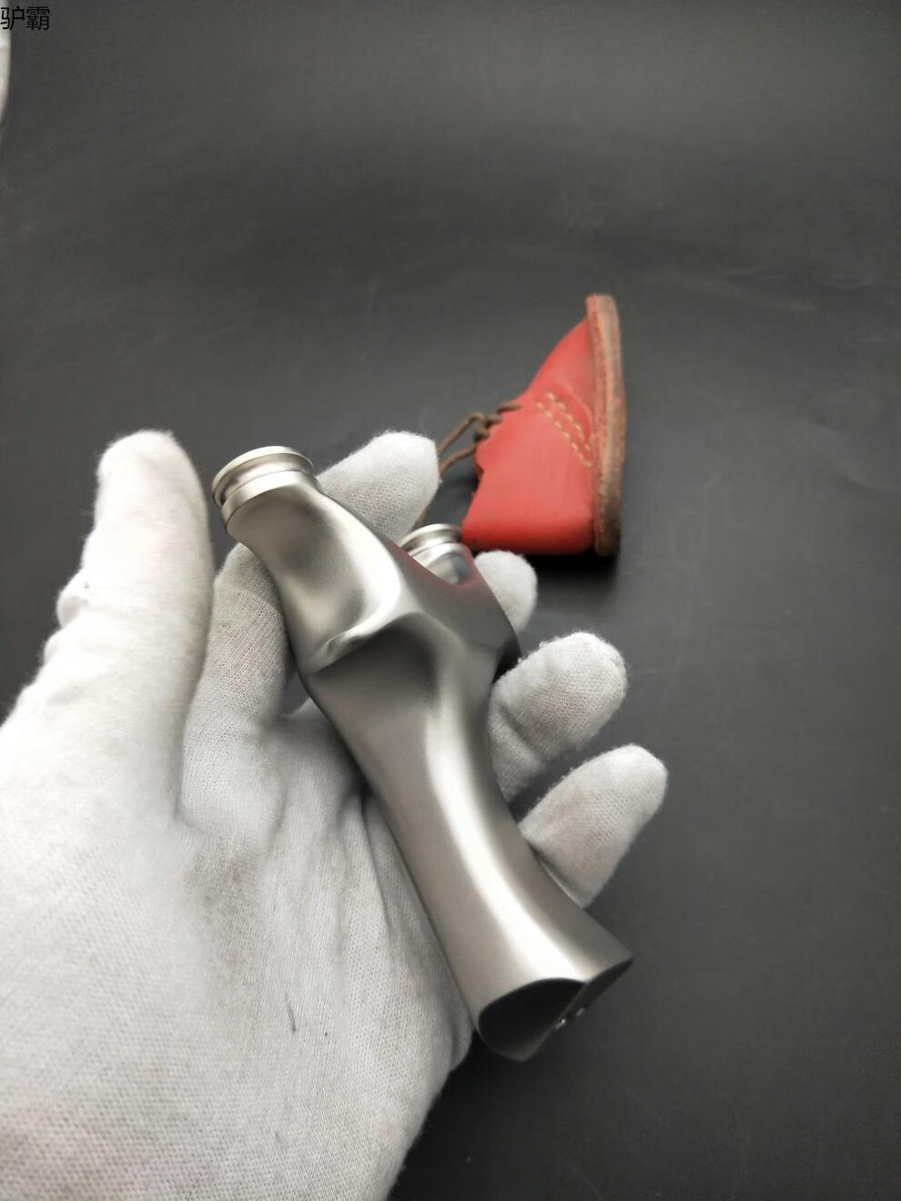 驴霸【高精准度】弹弓钛合金全钛大撑头飞虎tc21数控扁皮筋私人定制