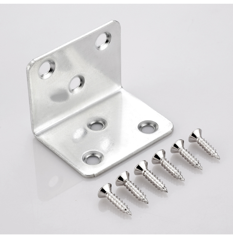 17厚大角码90度直角固定器角铁l型三角支架层板托家具连接片配件定制