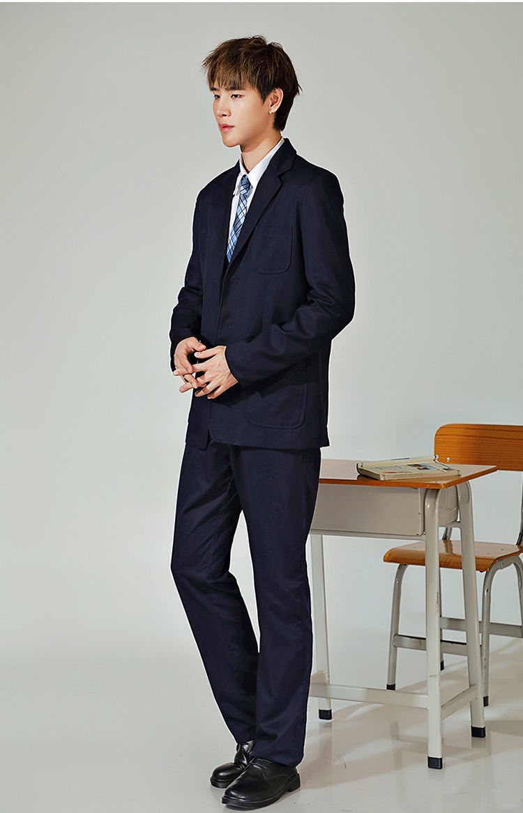 央紫新品深圳校服高中深圳校服中学生统一礼服冬季套装初中生礼服秋冬