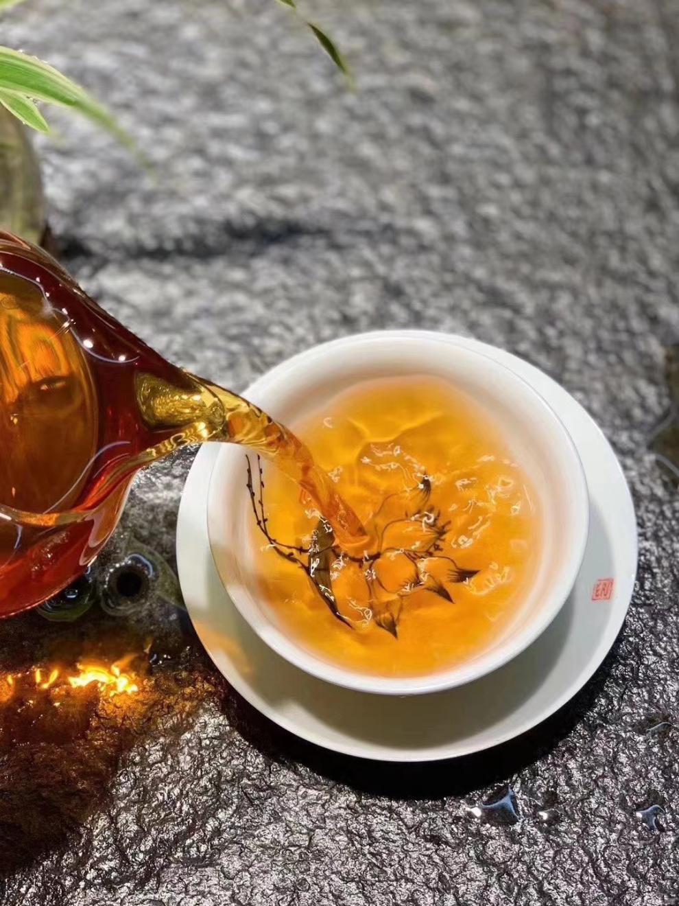 桂花红茶武夷山小种丹桂野茶熟茶桂花香茶叶甘醇柔和500克礼盒装 250