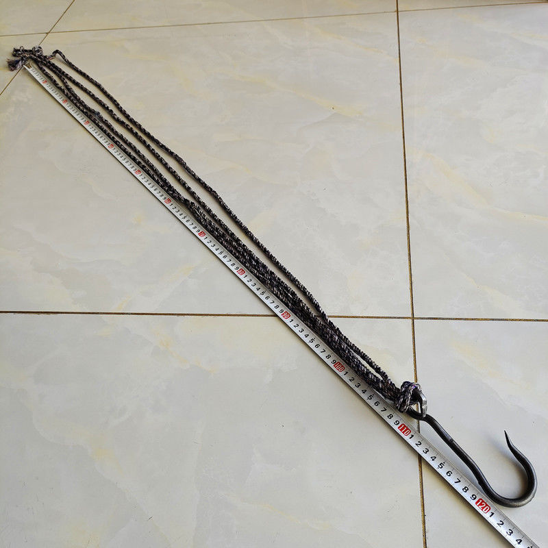 钢钩子挑水扁担钩子s铁挂钩园林工具吊钩铁钩起重钩子货钩拉钩2个钩子