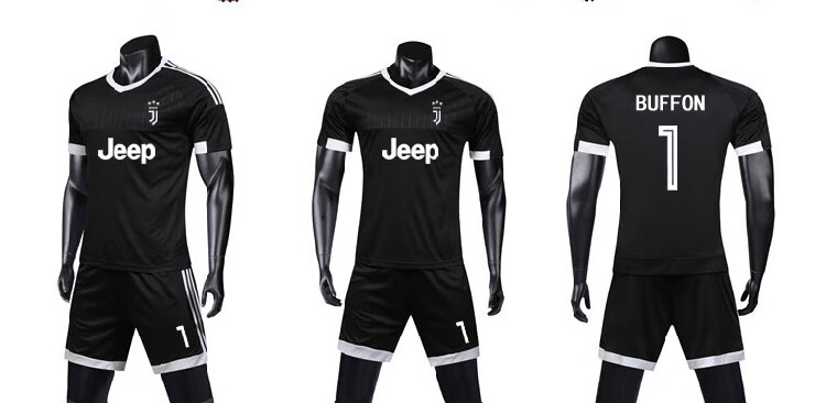 布冯1号门将服夏季儿童小孩大人77号球衣守门员足球服短袖短裤龙门服