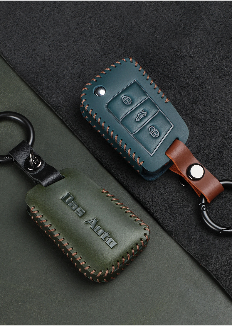 适用于一汽大众探岳汽车钥匙套新21款专用22探岳x车全包真皮高档汽车