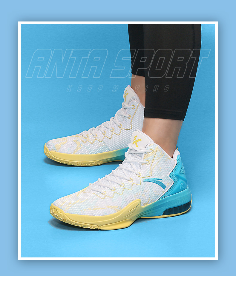 安踏篮球鞋男鞋星轨5汤普森官网旗舰运动鞋kt夏季透气高帮男球鞋