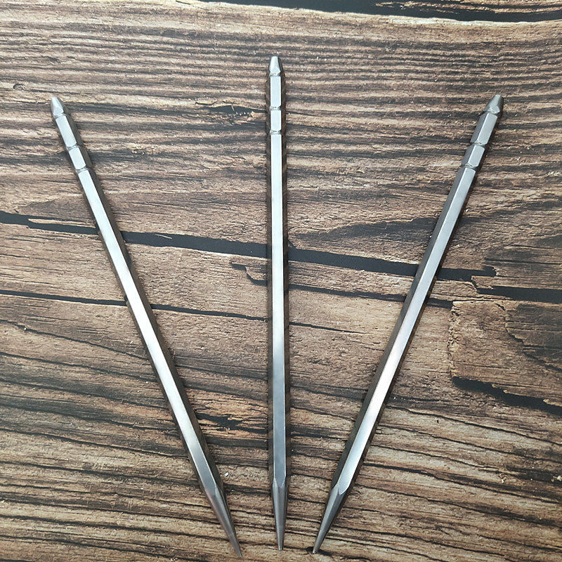 飞刀飞镖龙鳞飞针唐门六棱柳叶飞针暗器飞镖针防身练习流飞针直飞发射