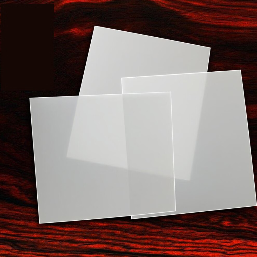 磨砂乳白色灯光板透光板板灯罩灯箱吊顶扩散板亚克力灯片定做 ps灯光