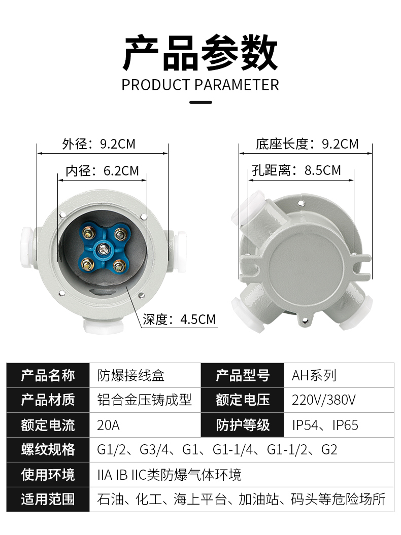 铁线盒规格型号表图片