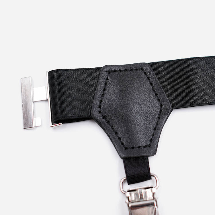 禾佳成小腿吊带袜夹男女士性感吊袜夹商务绅士丝袜夹棉袜夹欧美正装