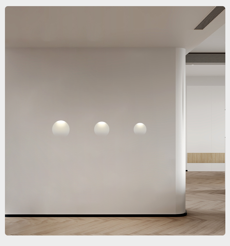 石膏壁灯简杰设计感壁灯轻奢极简卧室床头灯装饰客厅石膏壁灯酒店背景