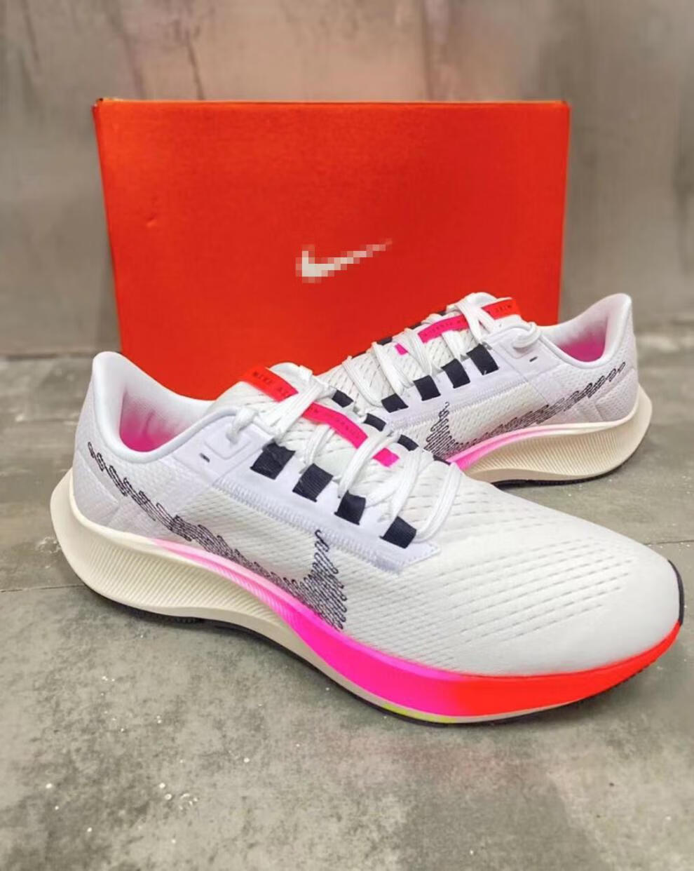 龙觇体考缓震透气zoom跑鞋跑步鞋男女 法拉赫35x 收藏下单精美袜子 41