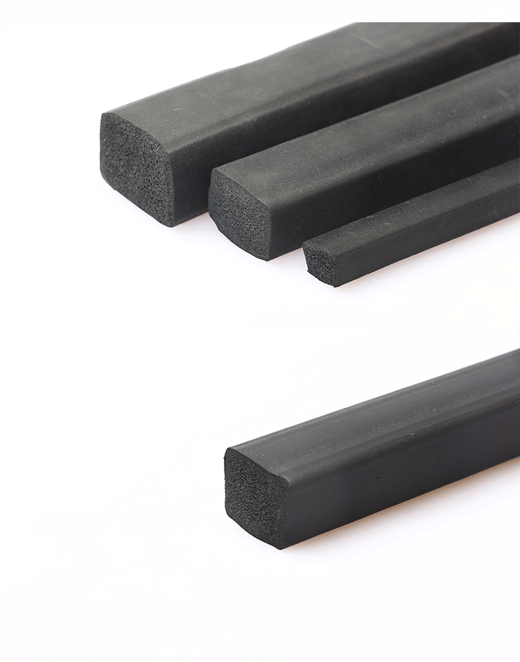 epdm橡胶条海绵条方条三元乙丙发泡条电柜箱胶条船用防水密封条1530mm