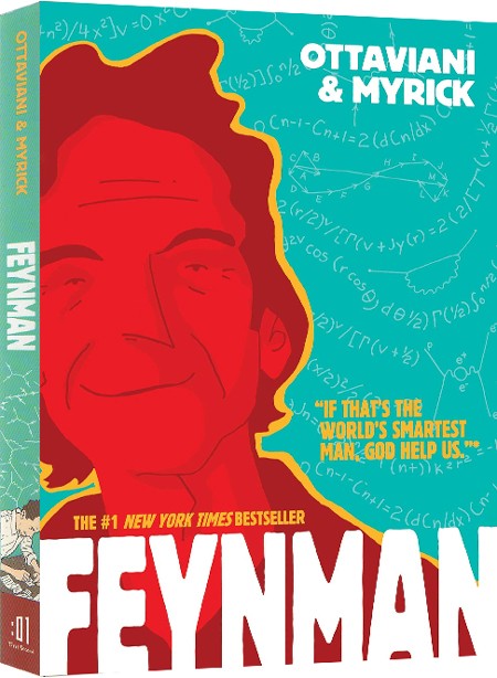 feynman 费曼 全彩漫画图像式人物传记科普绘本 中小学课外阅读故事书
