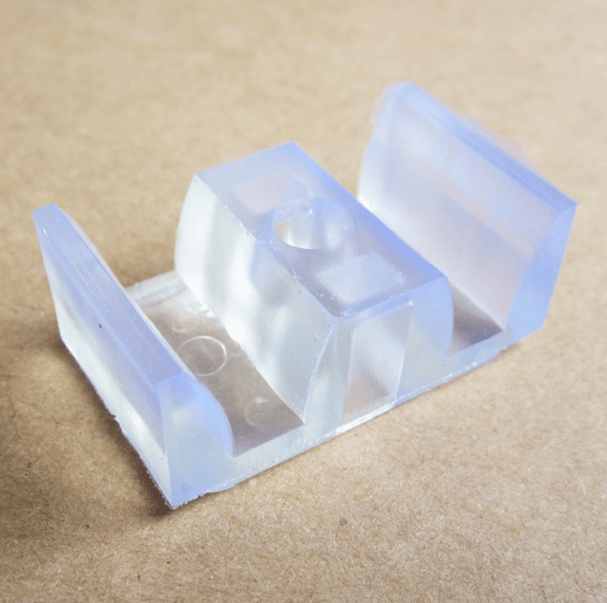 淋浴房配件玻璃移门防撞块皮垫浴室门滑轮定位碰珠限位器藕色