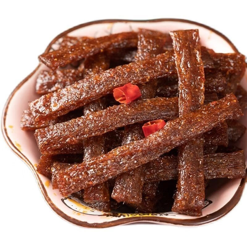 周长江小蹄筋辣条香辣小面筋麻辣湖南特产儿时怀旧零食小吃小蹄筋50包