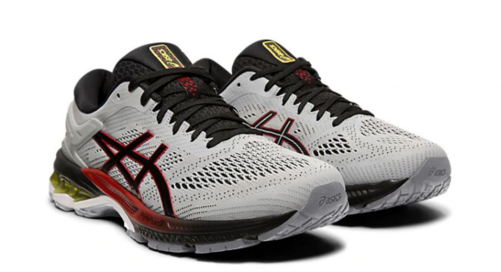 asics/亚瑟士男gel-kayano 26运动休闲鞋跑鞋缓震 piedmont grey