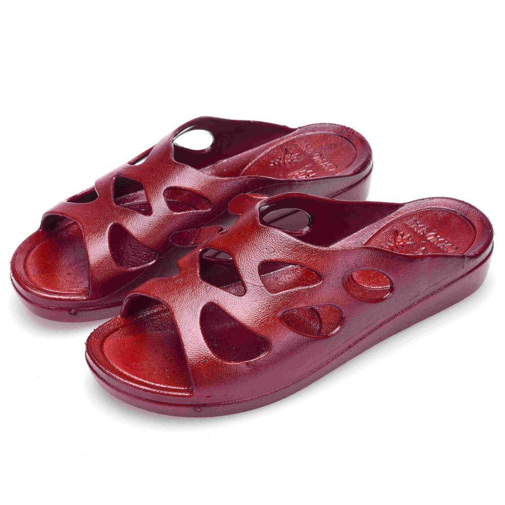 广东老式凉拖鞋扡鞋中老年女鞋塑料软底妈妈凉扦鞋居家防滑平跟老人