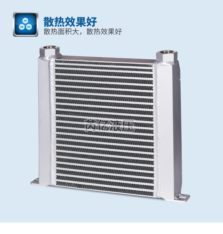 散热片风冷却器铝合金真空钎焊ah系列液压系统专用散热片ah2431tca