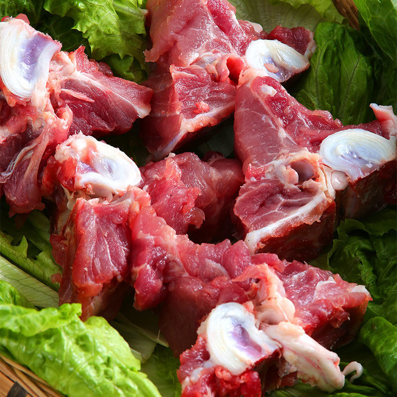 多肉颈骨猪脊骨猪腔骨猪大骨头生猪肉类猪排 多肉扇骨7斤【图片 价格