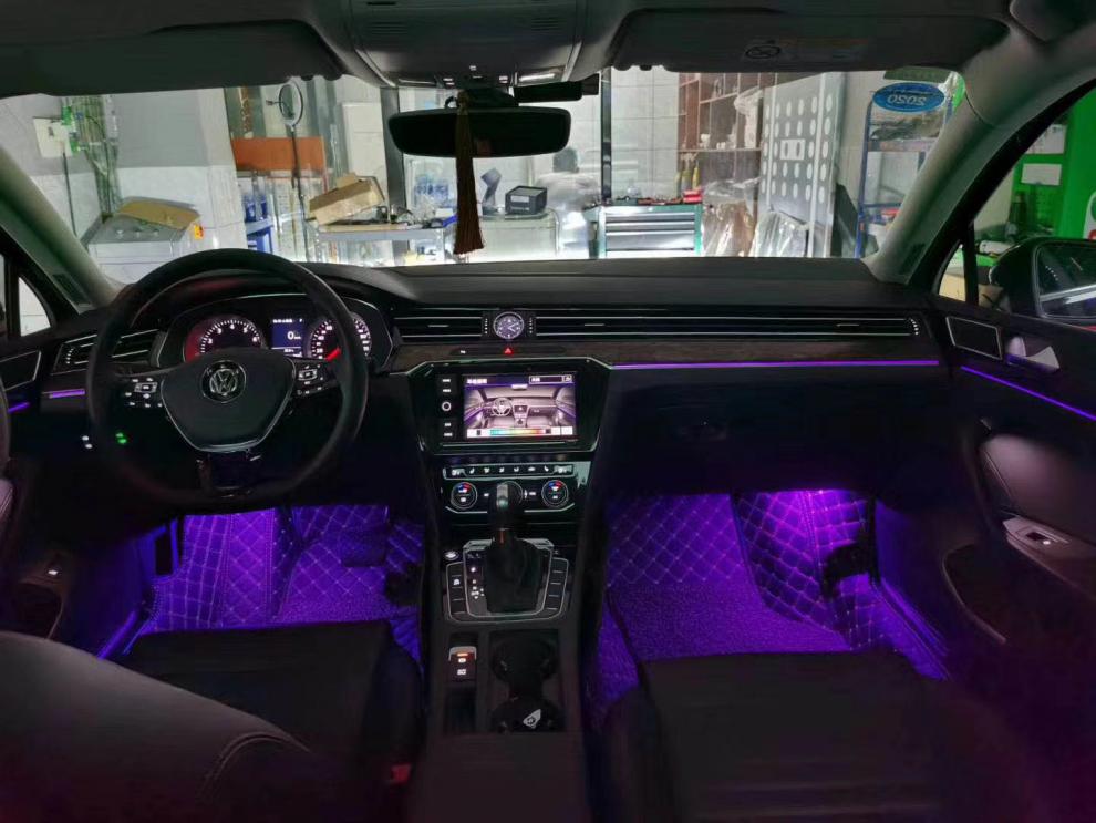 适用于大 众途昂原厂氛围灯19款帕萨特迈腾b8探岳途观朗逸高尔夫多色