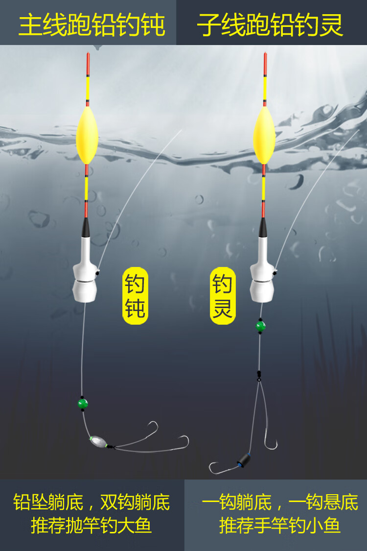 自动调漂器全自动找底免调漂钓鱼神器远投滑漂筏钓浮漂高灵敏电子鱼漂