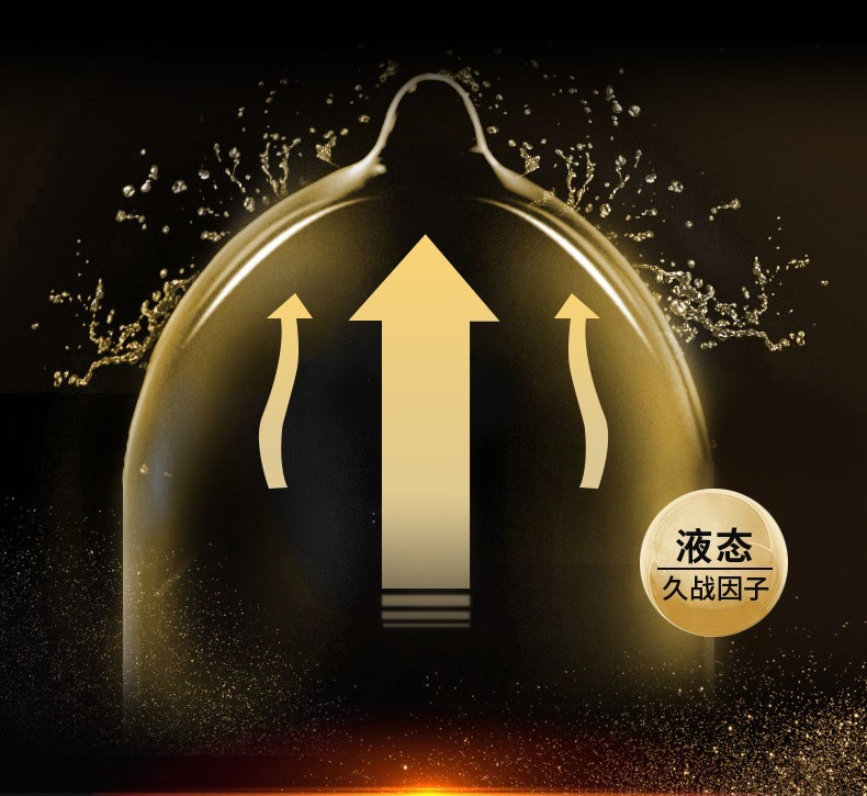 安全套延时王套男用持久物理延滑套情趣中号延时王10只成人性用品延时