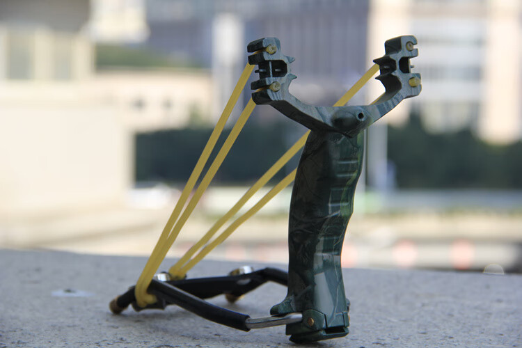 座山雕弹弓之鹰弹弓鹰7鹰8重型腕托弹弓户外竞技精准大卫李金属弹弓子