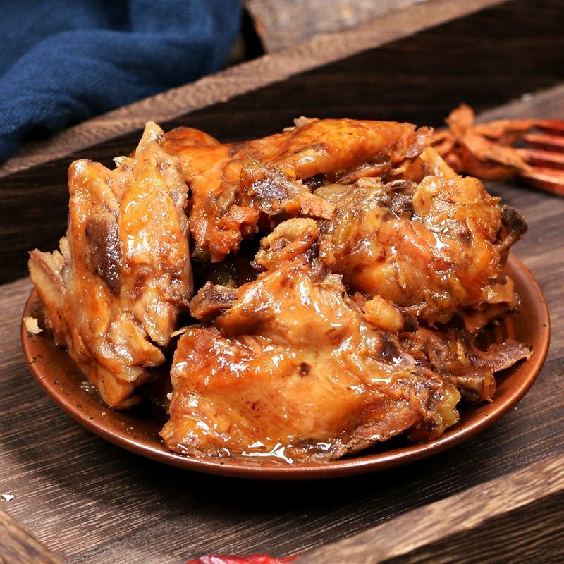 亿品新源58g酱卤酥鸡带骨鸡肉鸡排香辣糖醋卤味小零食糖醋味30袋