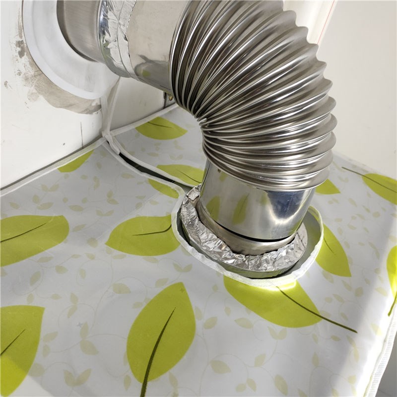 壁挂炉防尘罩 壁挂炉防尘罩防水防油烟中间烟筒款包围燃气炉保护套可