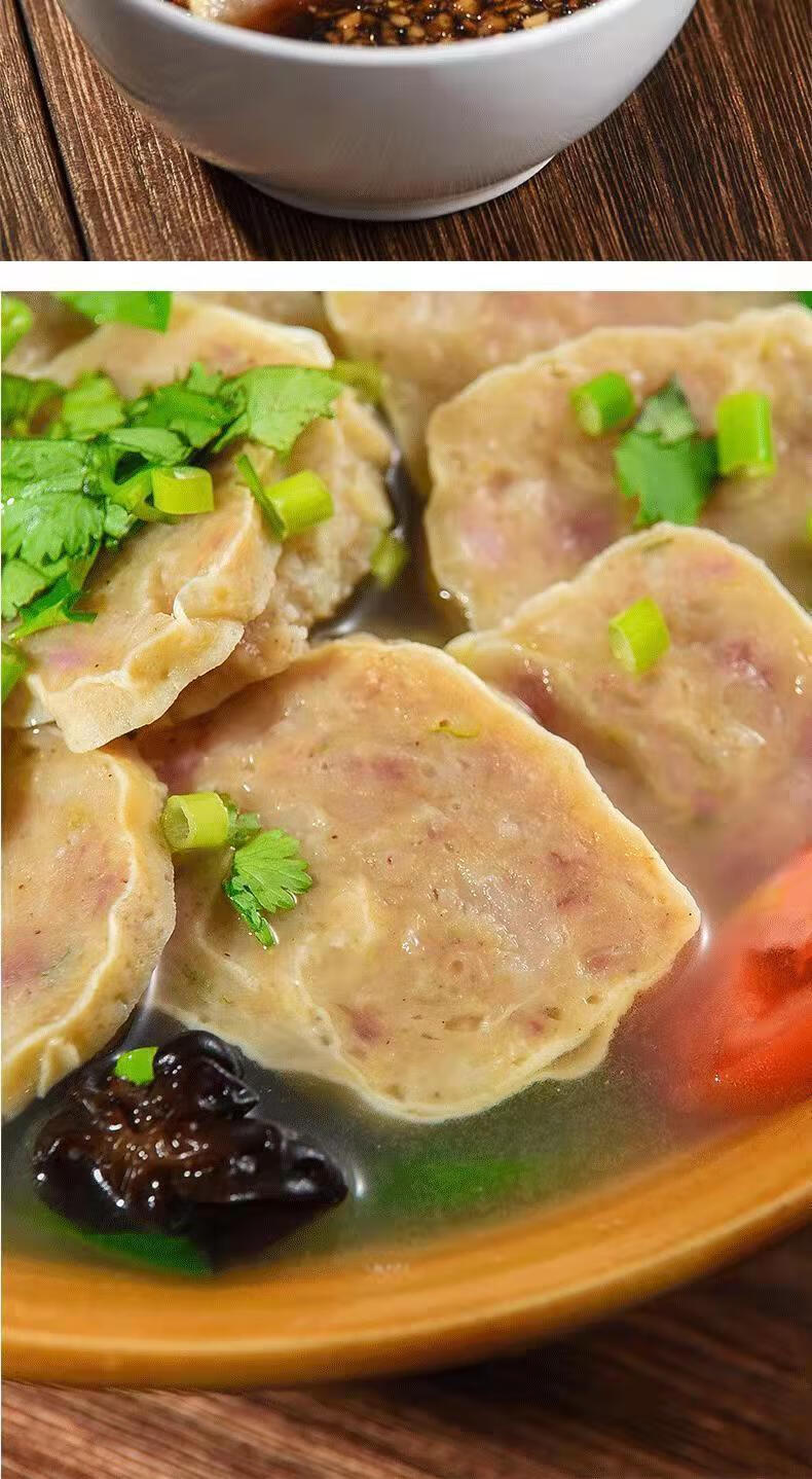 河南特产卷煎500克大包装腿肉卷尖猪肉馅大席菜儿时味道真空 五香卷煎